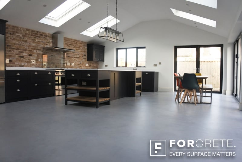 Forcrete microcement floor